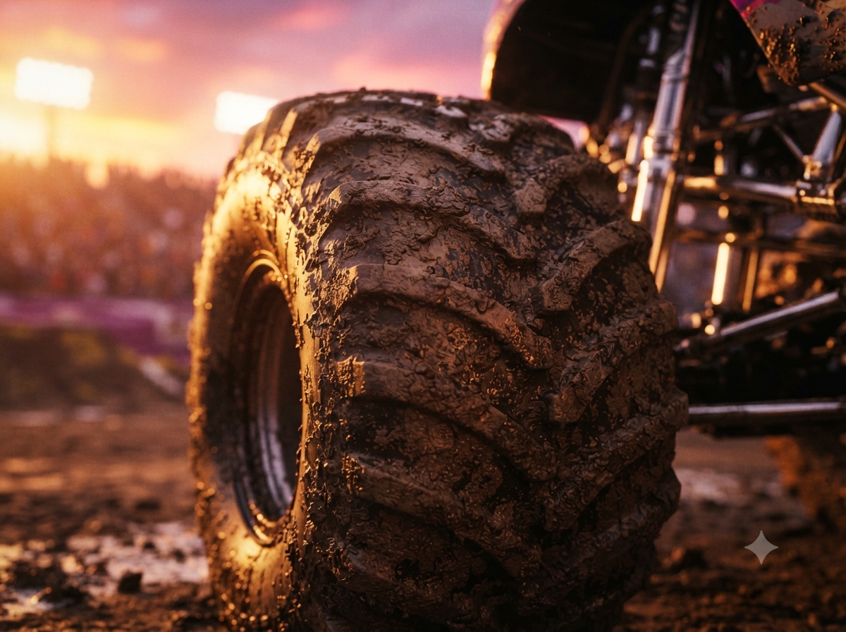 Monster Trucks nameplate